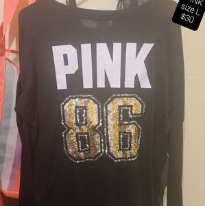 PINK bling long sleeve